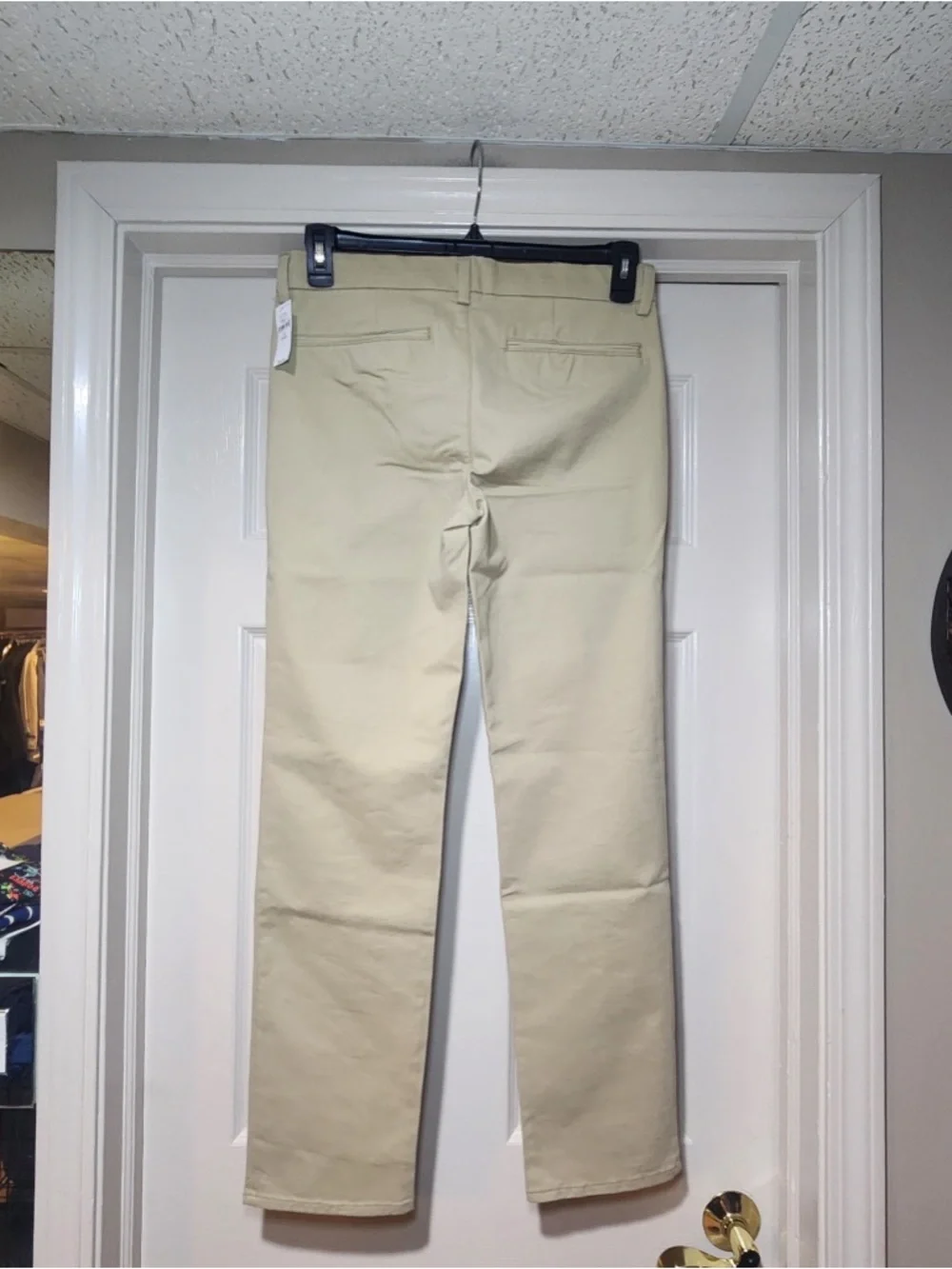 NWT GAP Boys Chino Pants in Khaki‎ Classic Preppy Casual School Uniform 16 Husky